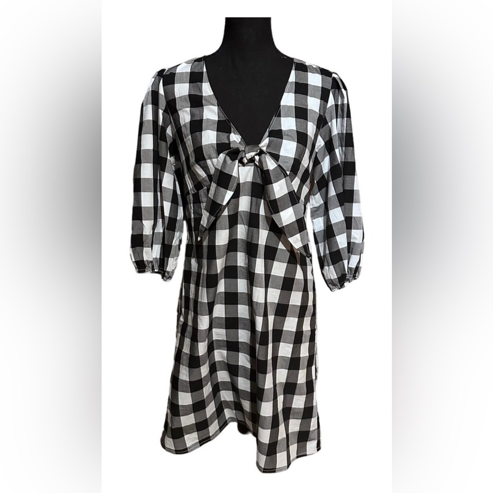 Tyler Boe Monica Buffalo Plaid Dress Size 6